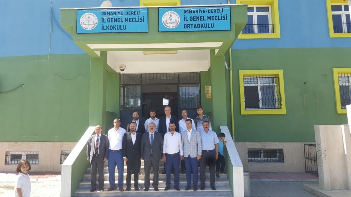 İlköğretim Açılış Haftasında Osmaniye Milletvekilimiz İsmail Kaya'nın Okulumuzu Ziyareti